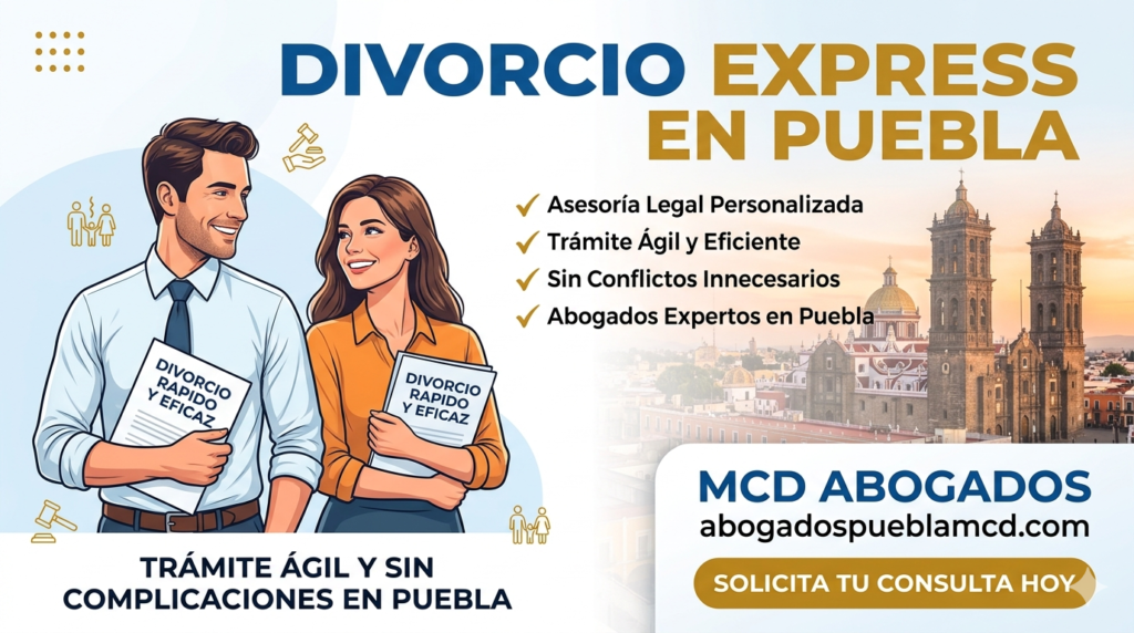 Abogados de divorcio express en Puebla