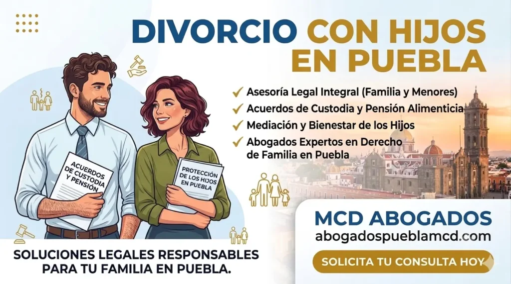 Divorcio con Hijos en Puebla