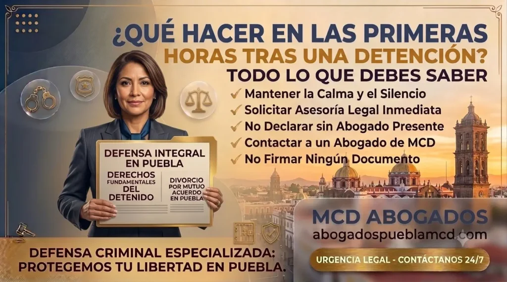 Derechos del Detenido en Puebla